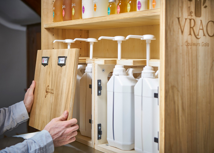 Système de vrac en salon