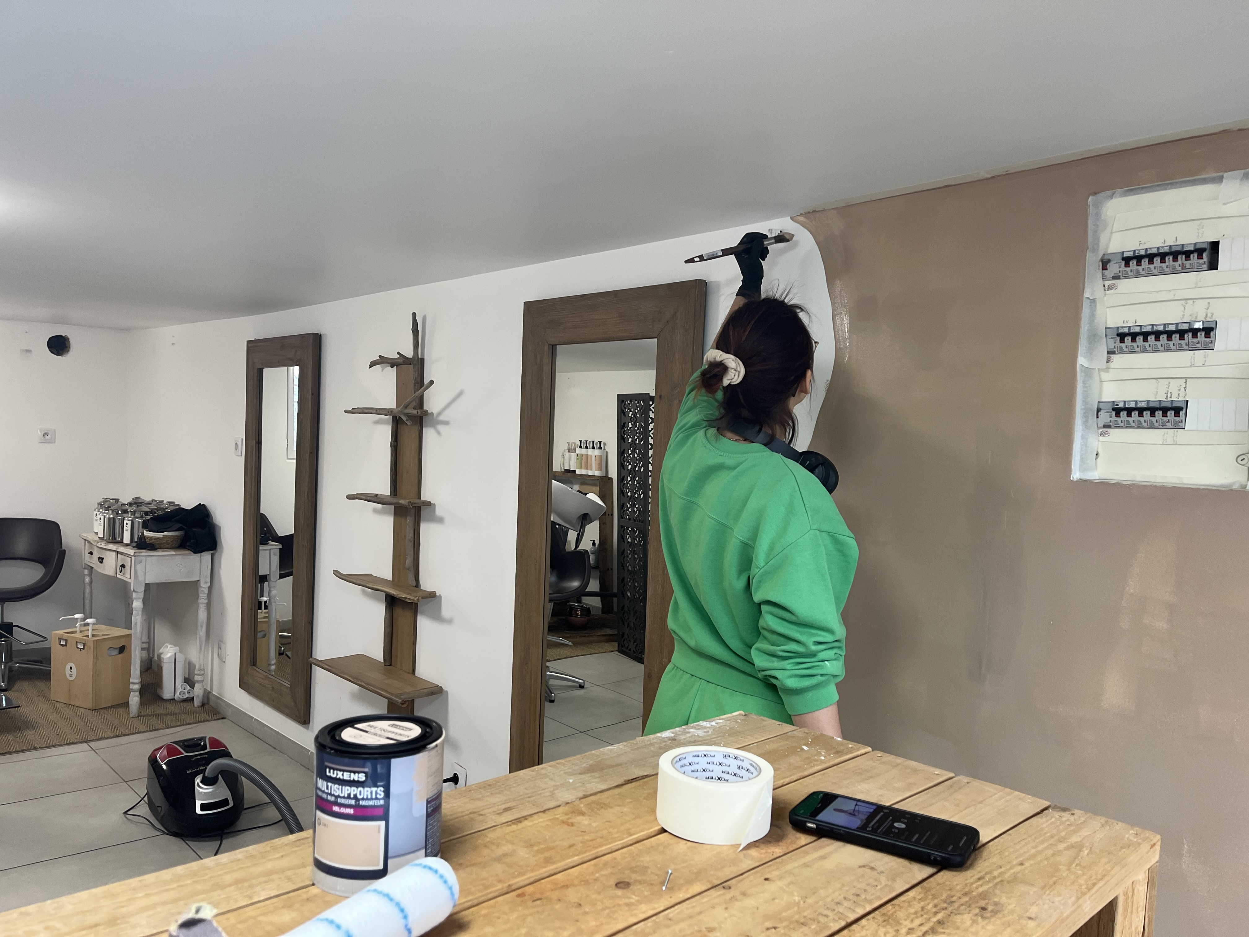 Intérieur du salon BeGood